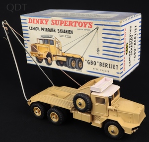 French dinky supertoys 888 berliet saharien ff294 front