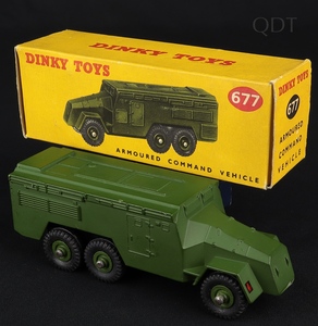 Dinky toys 677 armoured command vehicle ff301 front