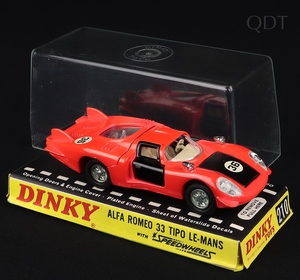 Dinky Toys 210 Alfa Romeo 33 Tipo Le Mans - QDT