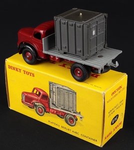 French dinky toys 34b berliet container truck ff343 back