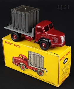 French dinky toys 34b berliet container truck ff343 front