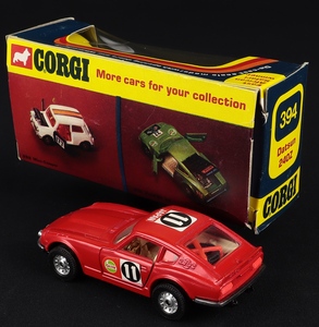 Corgi toys 394 datsun 240z ff344 back