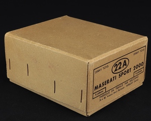French dinky toys 22a maserati sport trade box ff351 box 1
