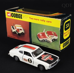 Corgi toys 331 ford 3 litre capri gt ff354 front