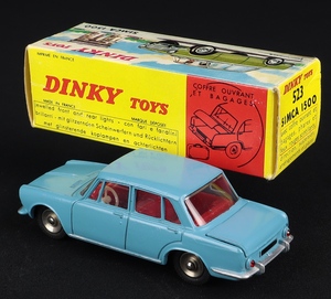 French dinky toys 523 simca 1500 ff361 back