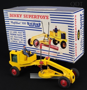 French dinky supertoys 886 road richier grader ff363 front