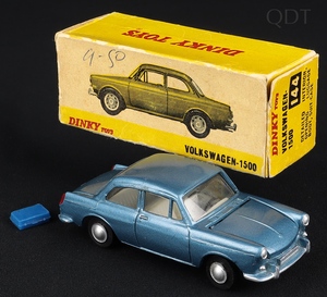 Indian dinky toys 144 volkswagen 1500 ff367 front