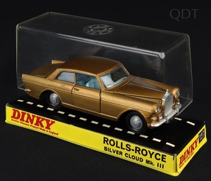 Dinky toys 127 rolls royce silver cloud mk iii ff372 front