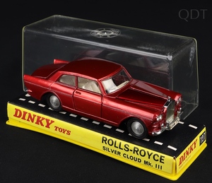 Dinky toys 127 rolls royce silver cloud mk iii ff373 front