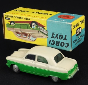 Corgi toys 200 ford consul saloon ff378 back