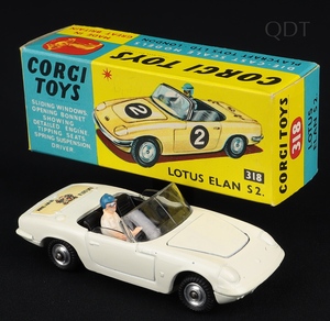 Corgi toys 318 lotus elan s2 ff379 front