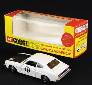 Corgi toys 303 roger clark's ford capri ff382 back