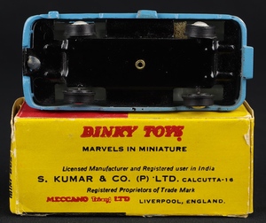 Indian dinky toys 295 standard mini bus ff392 base