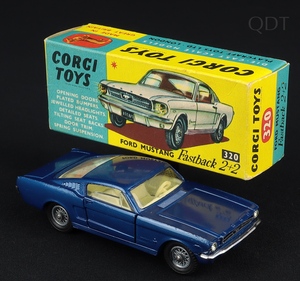 Corgi toys 320 ford mustang ff401 front
