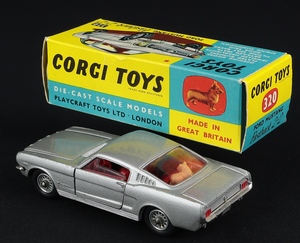 Corgi toys 320 mustang ff402 back