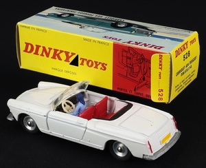French dinky toys 528 cabriolet 404 peugeot pininfarina ff410 back
