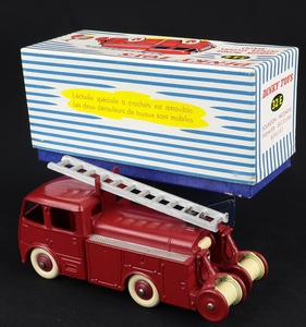 French dinky toys 32e berliet fire engine ff414 back