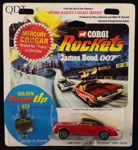 Corgi rockets a 924 james bond 007 mercury cougar ff453 front