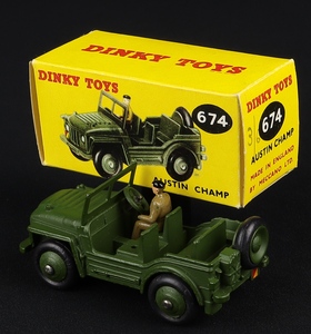 Dinky toys 674 austin champ ff459 back