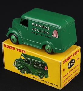 Dinky toys 31c 452 trojan van chivers jellies ff460 back