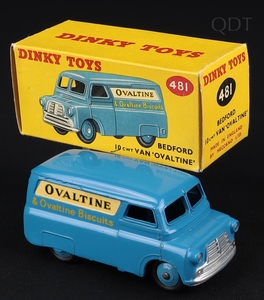 Dinky toys 481 bedford van ovaltine ff462 front