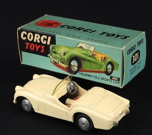 Corgi toys 301 triumph tr2 sports ff488 back