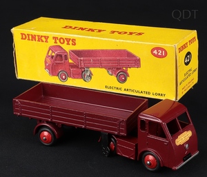 Dinky toys 421 hindle smart articulated lorry ff505 front