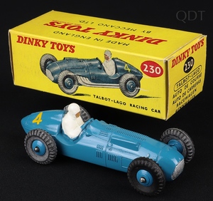 Dinky toys 230 talbot lago racer ff507 front