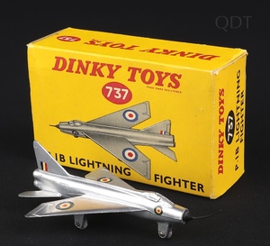 Dinky toys 737 p 1b lightning fighter ff513 front