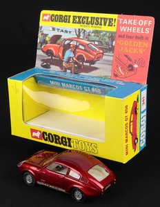 Corgi toys 341 mini marcos gt 850 ff516 back