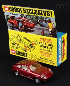 Corgi toys 341 mini marcos gt 850 ff516 front