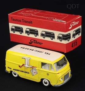 Tekno models 415 taunus transit jacky maeder promotional ff525 front