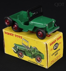 Dinky toys 25y 405 universal jeep ff546 front