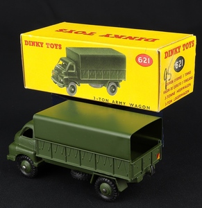 Dinky toys 621 3 ton army wagon ff550 back