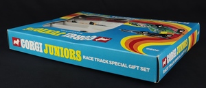 Corgi juniors gift set 3028 race track special ff553 box 2