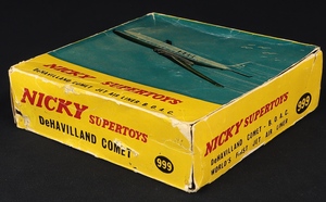 Nicky dinky supertoys 999 dehavilland comet jet airliner boac ff564 box