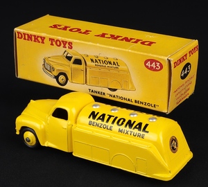 Dinky toys 443 national benzole tanker ff586 back