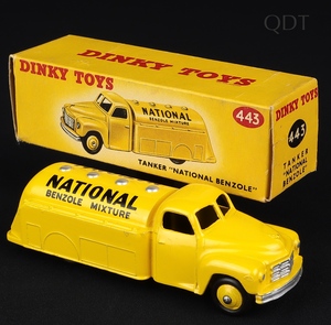 Dinky toys 443 national benzole tanker ff586 front