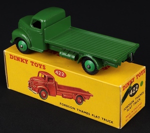 Dinky toys 442 thames flat truck ff587 back