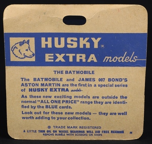 Husky extra 1402 batmobile ff604 back