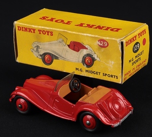 Dinky toys 129 mg midget u.s. export ff629 back