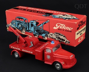 Tekno models 436 falck zonen volvo crane truck ff655 front
