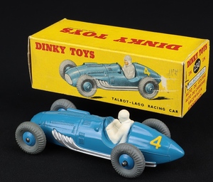 Dinky toys 23k 230 talbot lago racing car ff660 back