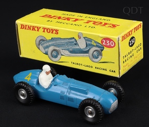 Dinky toys 230 talbot lago racing car ff661 front