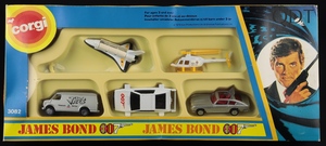 Corgi gift set 3082 james bond 007 ff678 front