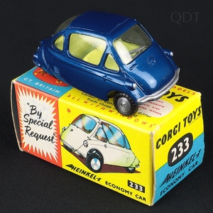 Corgi toys 233 heinkel economy car ff689 front