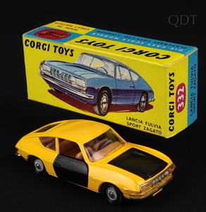 Corgi Toys 332 Lancia Fulvia Sport Zagato - QDT