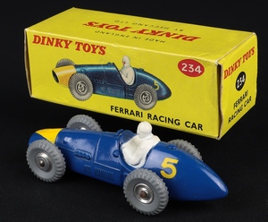 Dinky toys 234 ferrari racing car ff712 back