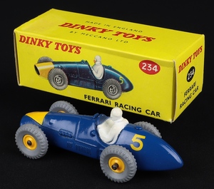 Dinky toys 234 ferrari racing car ff713 back