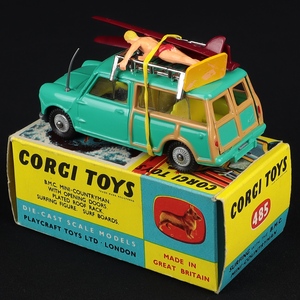 Corgi toys 485 surfing mini ff720 back
